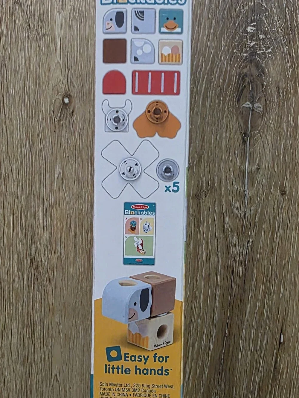 Melissa & Doug Blockables™ Farm Friends Snap And Play